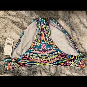 Kenneth Cole reaction bottoms multi color bikini tankini bottom large